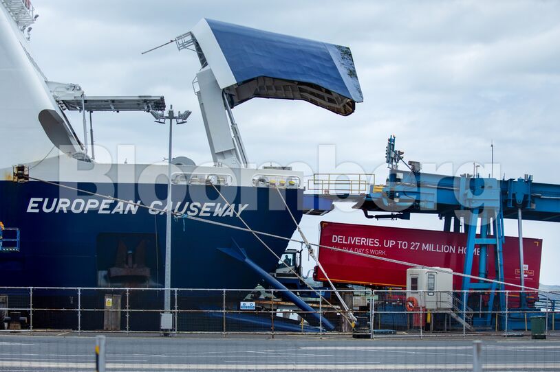 Port Operations At Key Border Crossings As UK Plan to Override Brexit Deal