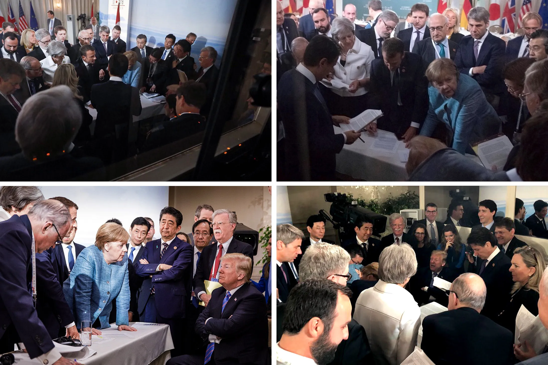 G-7's Iconic Photo Shows Its Success, Depending on the Angle