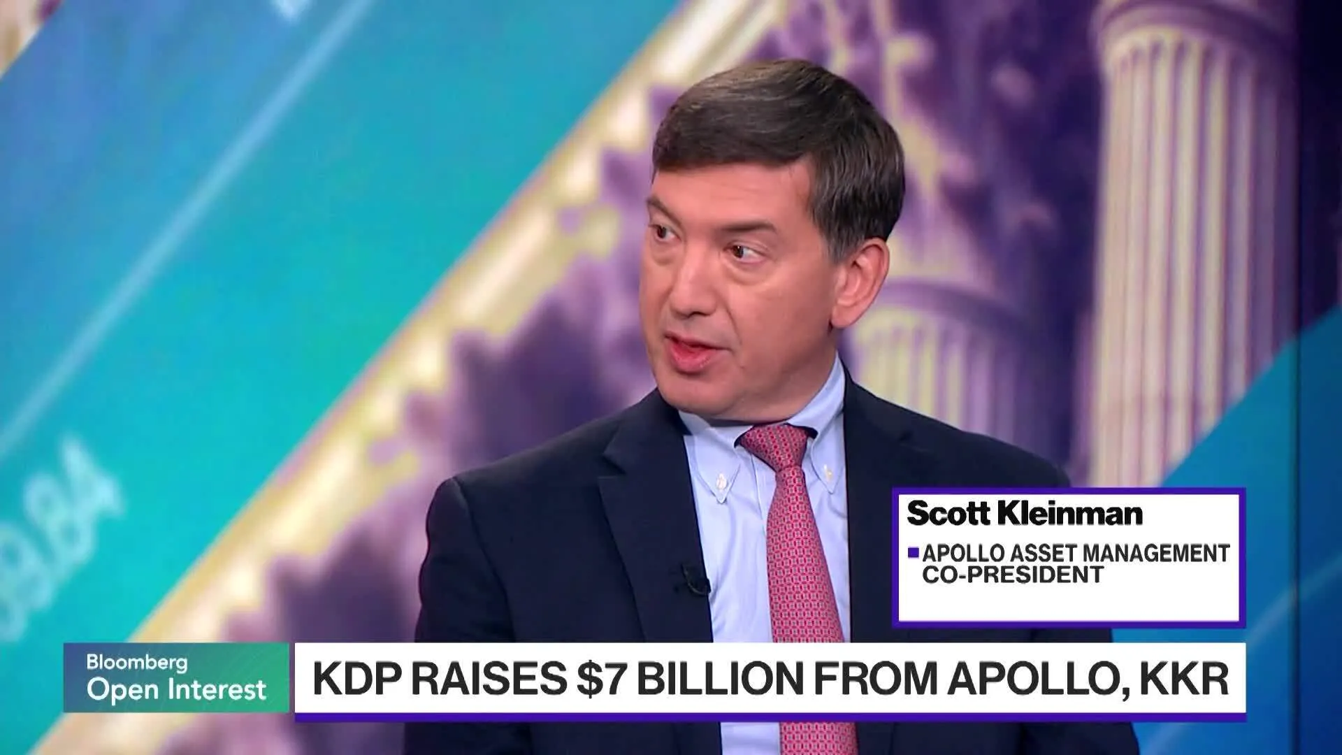 Watch Apollo's Kleinman on KDP Investment, PE Market, AI - Bloomberg