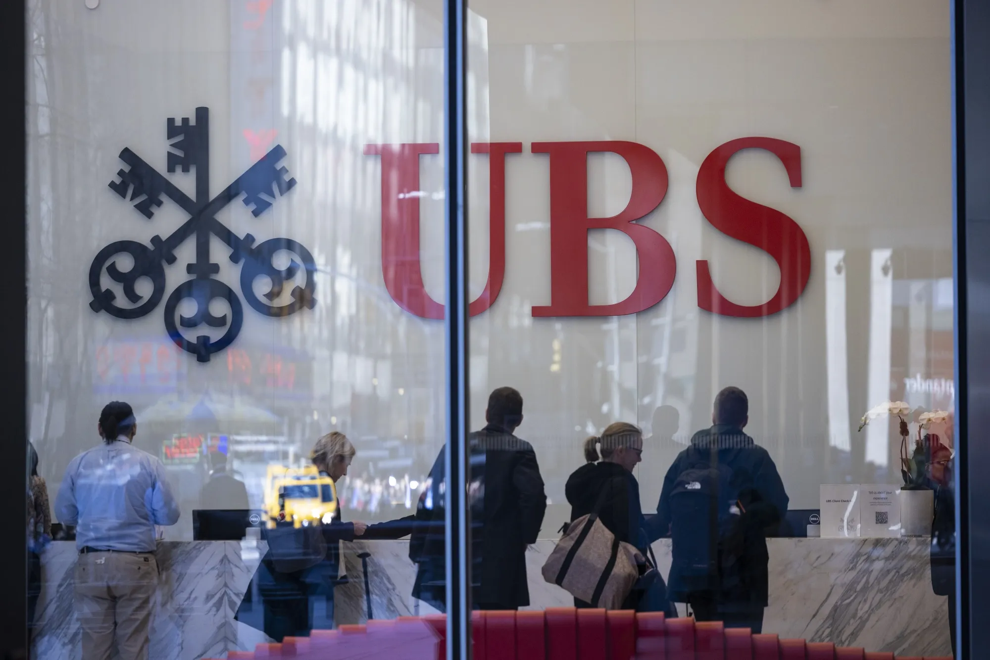 The UBS flagship office in New York.