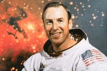Astronaut James A. Lovell Jr. Smiling