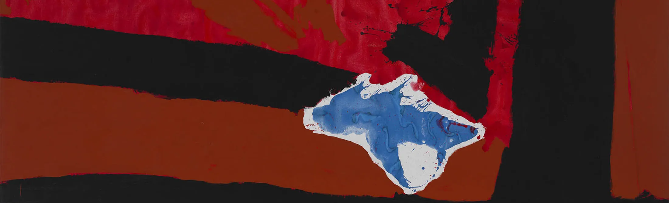 Robert Motherwell, Untitled (New England Elegy No.5), 1967.