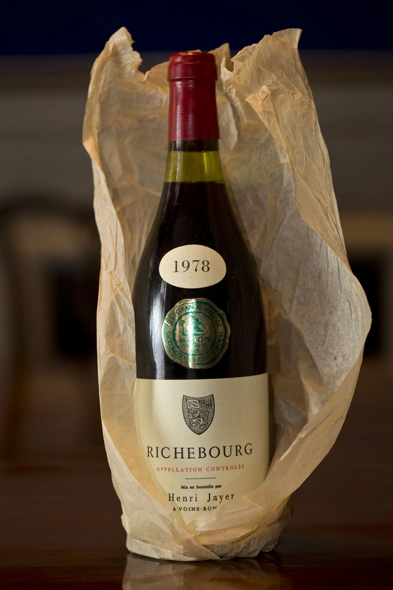 Richebourg 1978 Jayer Burgundy Leads Sotheby's Wine Auction