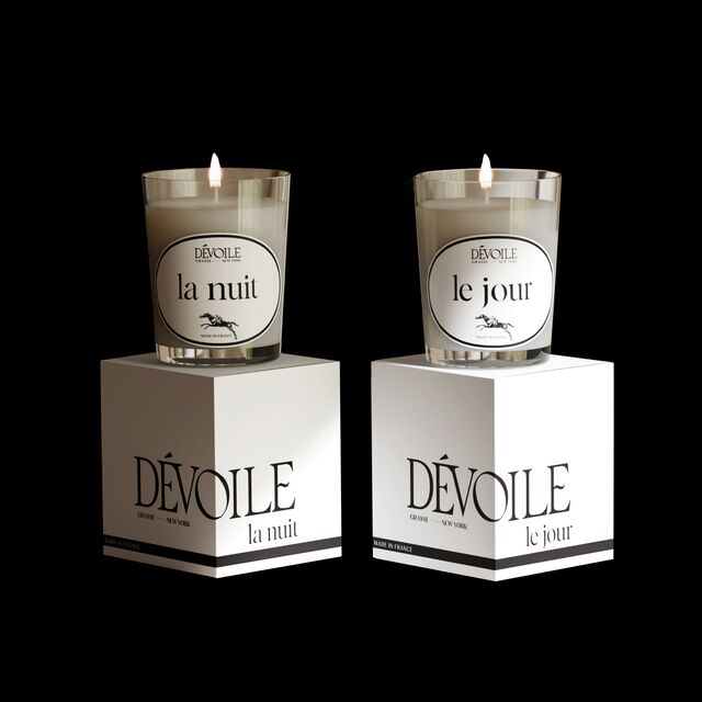 Dévoile Le Jour, La Nuit Candle Duo