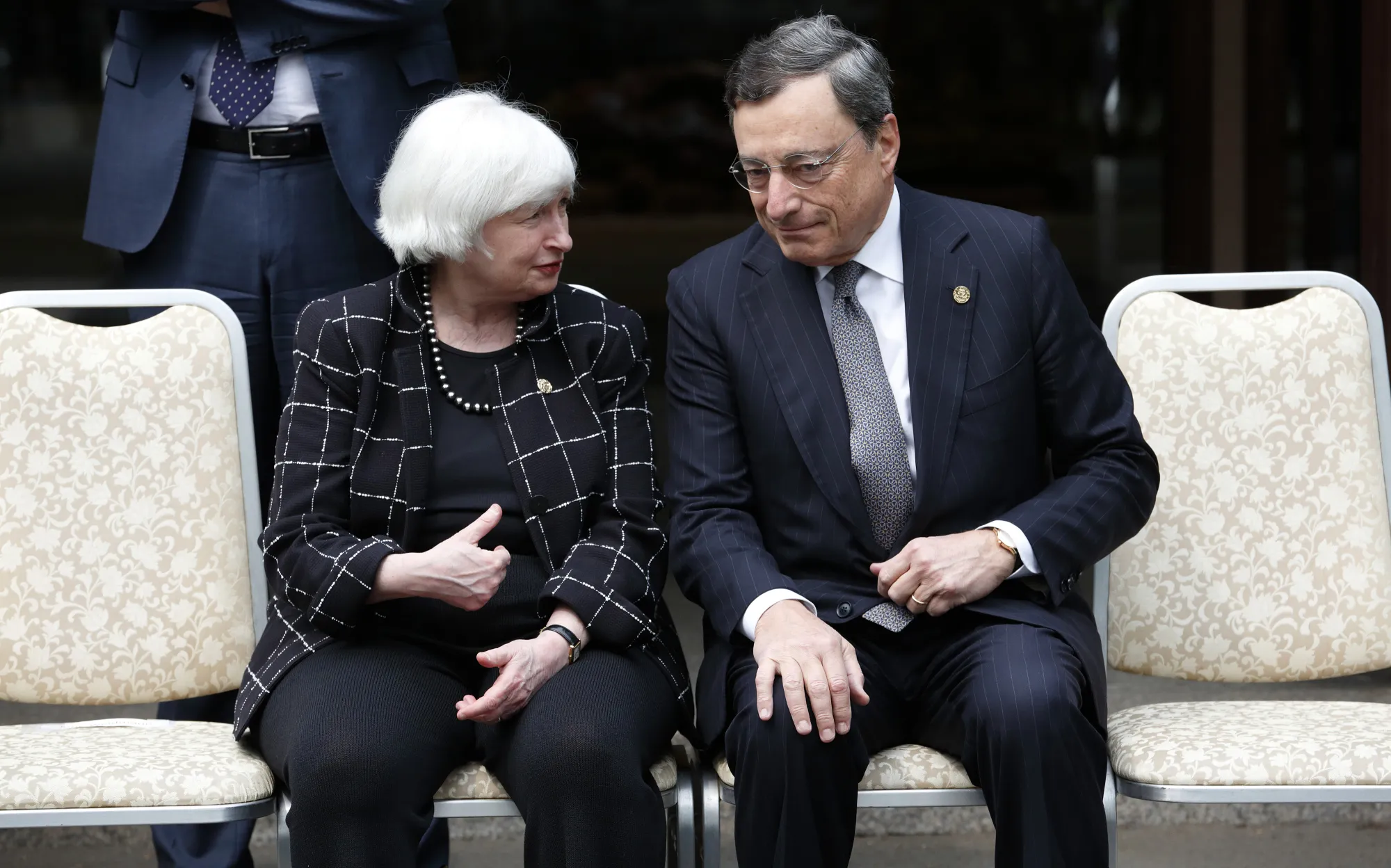 Janet Yellen and Mario Draghi