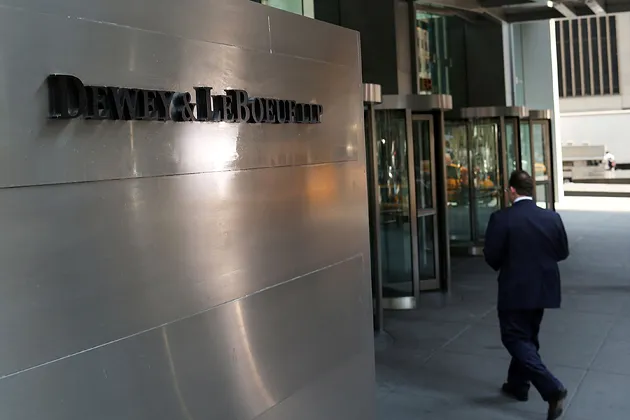 Dewey &amp; LeBoeuf's headquarters in New York.