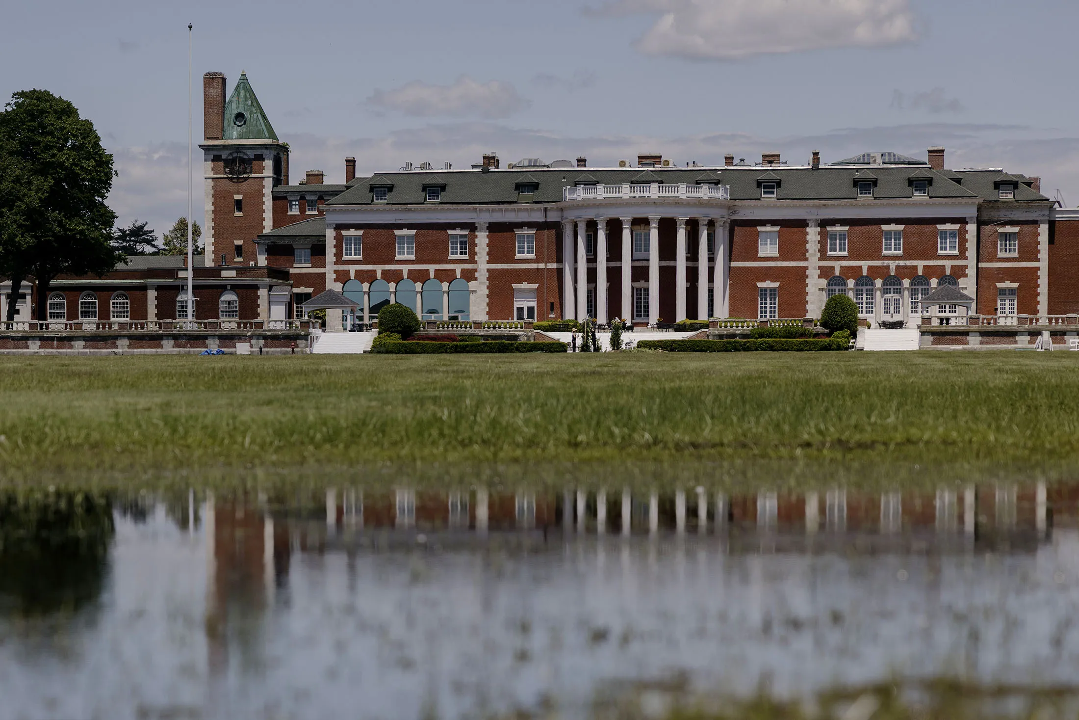 The Harrow International School New York campus in Oakdale, New York.