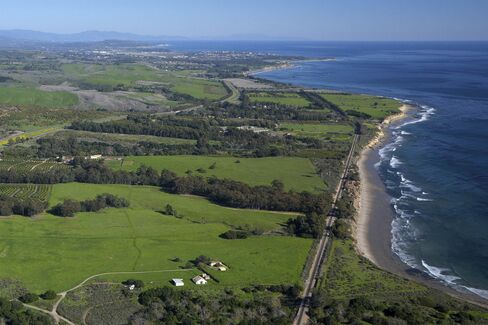 A southerly outlook on the Las Varas ranch.