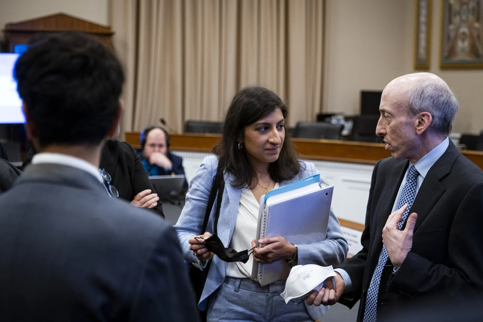 Lina Khan and Gary Gensler