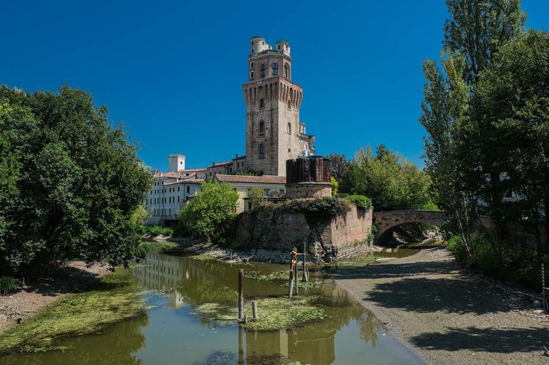 Drought In Northern Italy - Low Level In The Rivers Of Padua