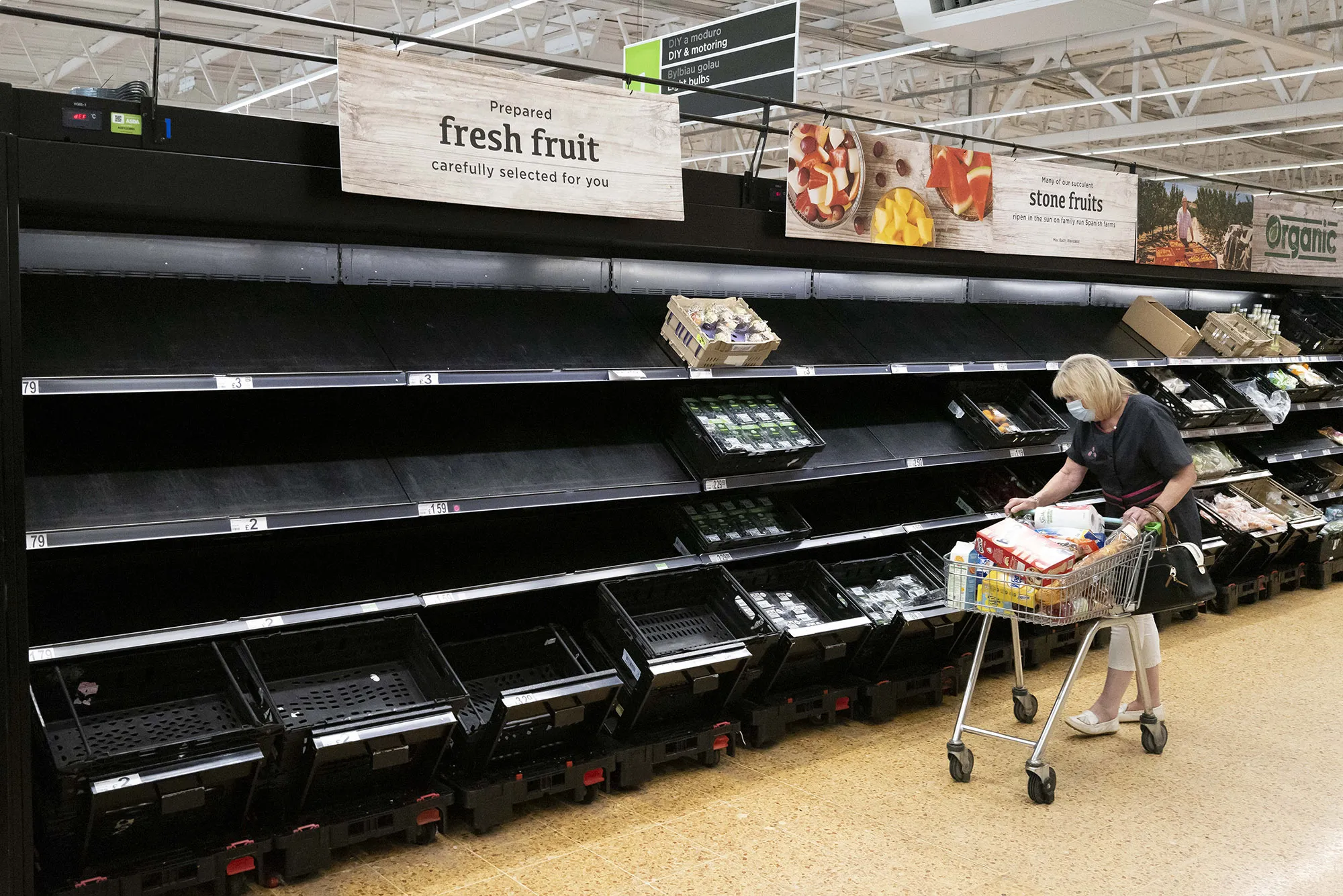 An ASDA store in Cardiff, United Kingdom.&nbsp;