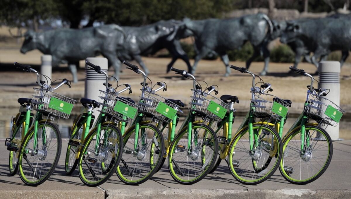 Green cheap bike share