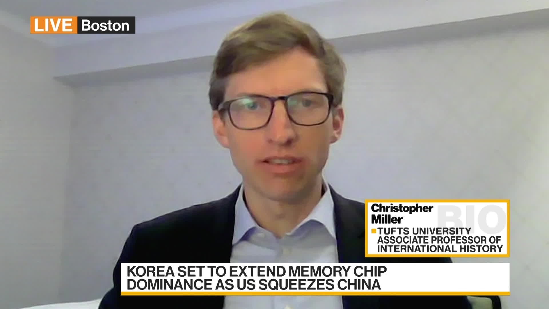 Watch Tufts Uni's Miller on Semiconductor-Geopolitics - Bloomberg