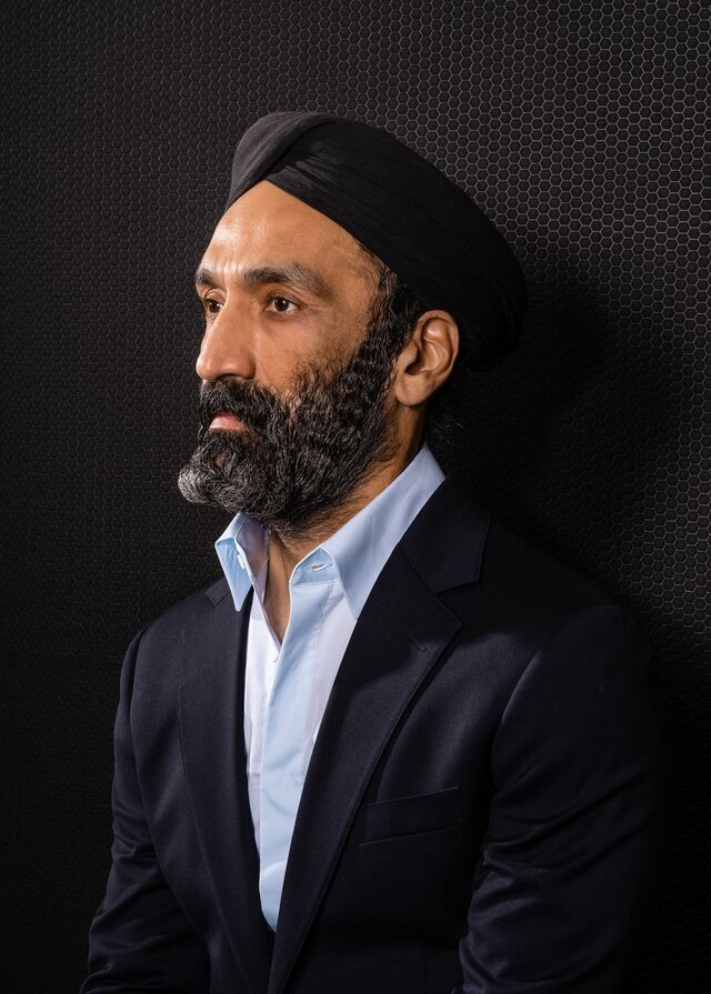Portrait of Jagdeep Singh, Founder and CEO of QuantumScape, at the Quantumscape Corporation in San Jose, CA on March 17, 2021. 