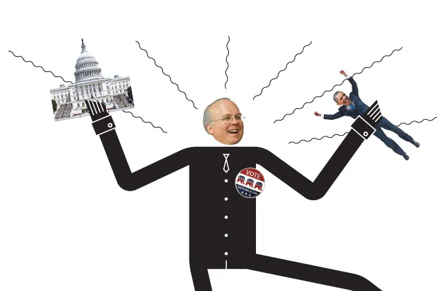 Karl Rove: He's Back, Big Time