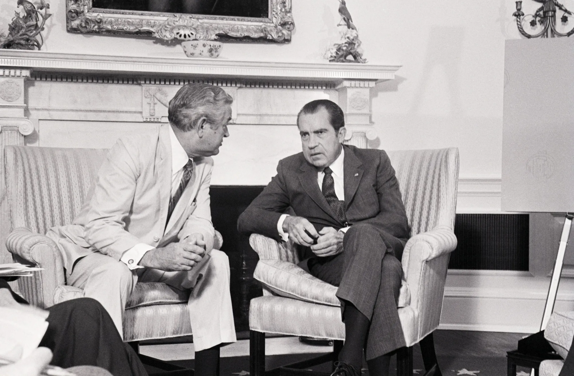 A history lesson for the lynchpin of contemporary capitalism. Richard Nixon and his Treasury Secretary John Connally.