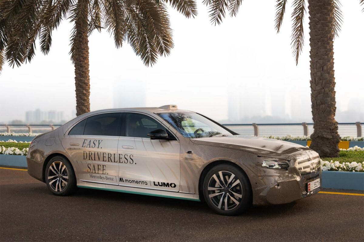 Mercedes partners with Chinese software developer Momenta to deploy Level 4 self-driving cars for Lumo Mobility in Abu Dhabi, its first foray into robotaxis
