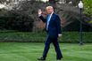 President Trump Departs White House For Florida
