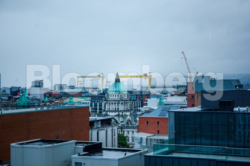 Belfast Landmarks As EU's Sefcovic Signals Possible Trade Retaliation on Brexit Plan