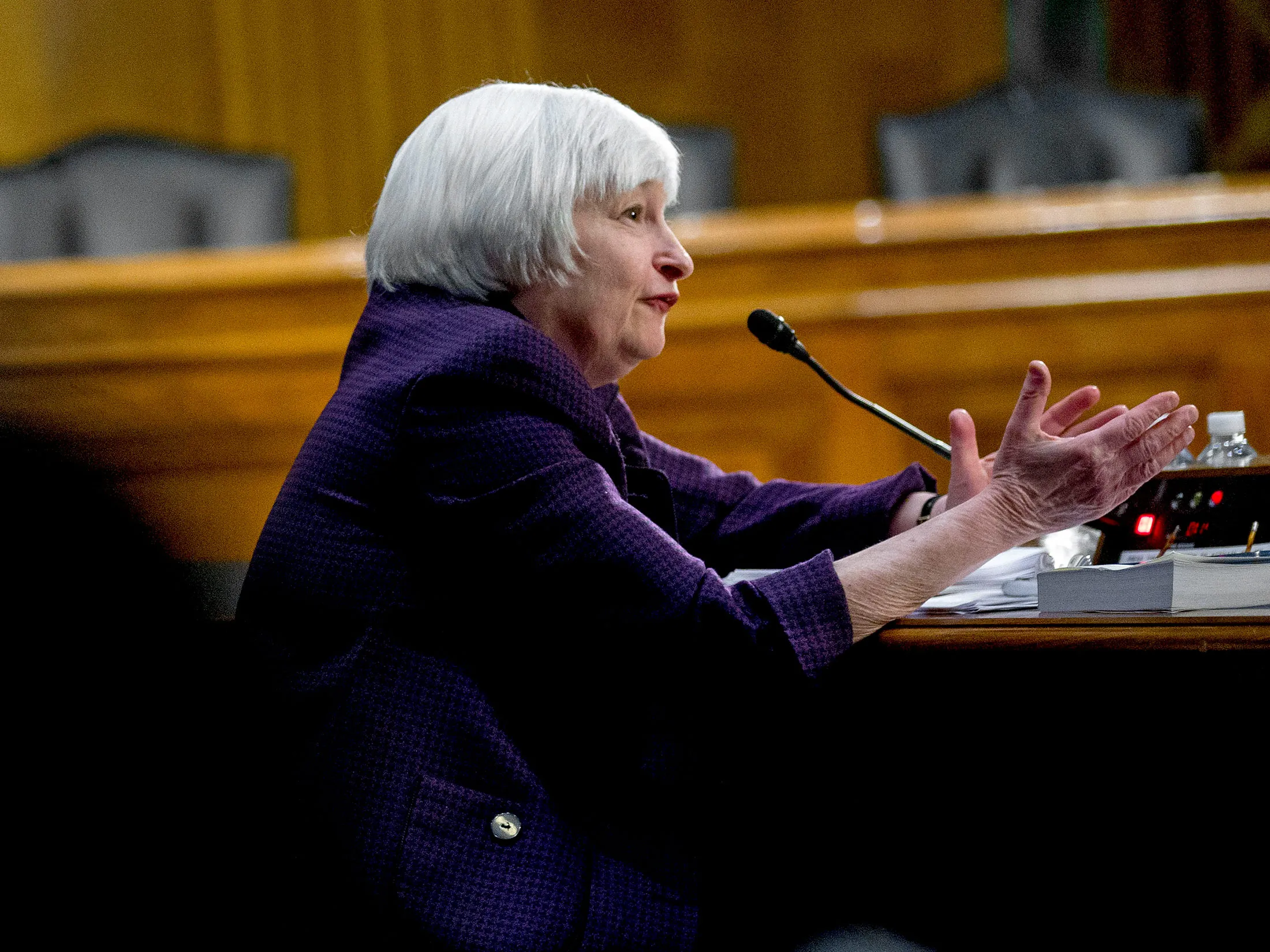 In testimony on Wednesday before the House Financial Services Committee, Yellen forcefully rejected accusations from Republicans that she’s unaccountable to Capitol Hill and too closely aligned with the White House and Democrats.
