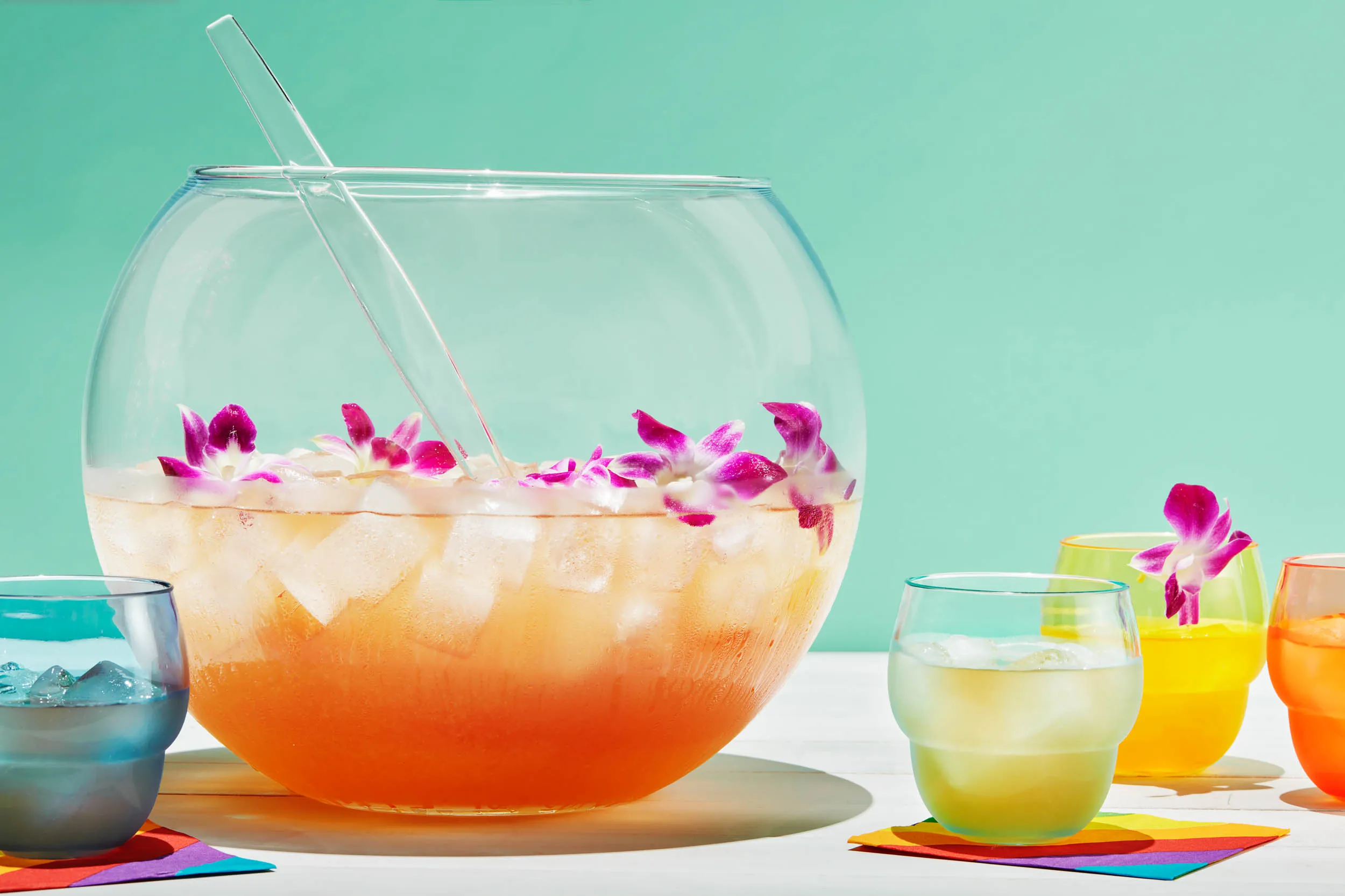 The Pay It No Mind Punch is the best drink for a gay pride party.