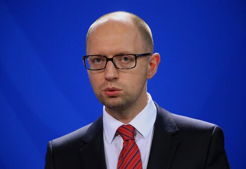 Ukraine Prime Minister Arseniy Yatsenyuk