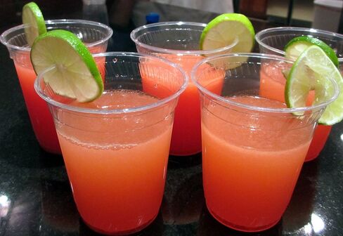 Watermelon Aqua Fresca at Principe's practice in Palos Heights, Ill.