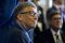 Billionaire Bill Gates, chairman and founder of Microsoft Corp., left, and Jacob "Jack" Lew, U.S. Treasury secretary, listen during a financial inclusion forum at the U.S. Treasury Department in Washington, D.C., U.S., on Tuesday, Dec. 1, 2015. The forum brings together a diverse group of leaders from the U.S. and foreign governments, financial institutions and other corporations, and nonprofits. Photographer: Andrew Harrer/Bloomberg *** Local Caption *** Bill Gates; Jack Lew
