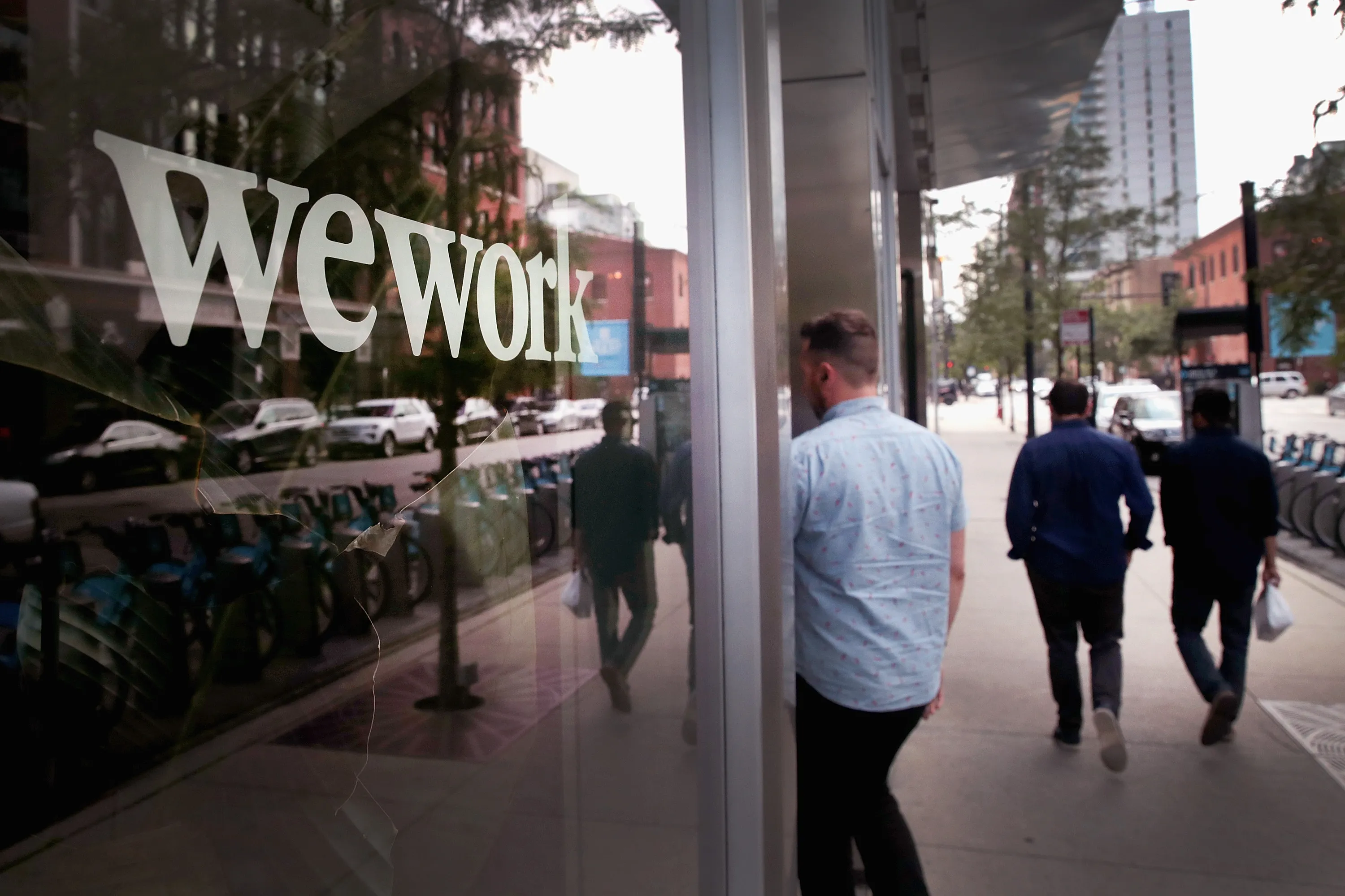 A&nbsp;WeWork office space in Chicago, Illinois.&nbsp;&nbsp;