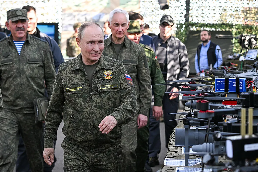 Putin and his drone army.&nbsp;