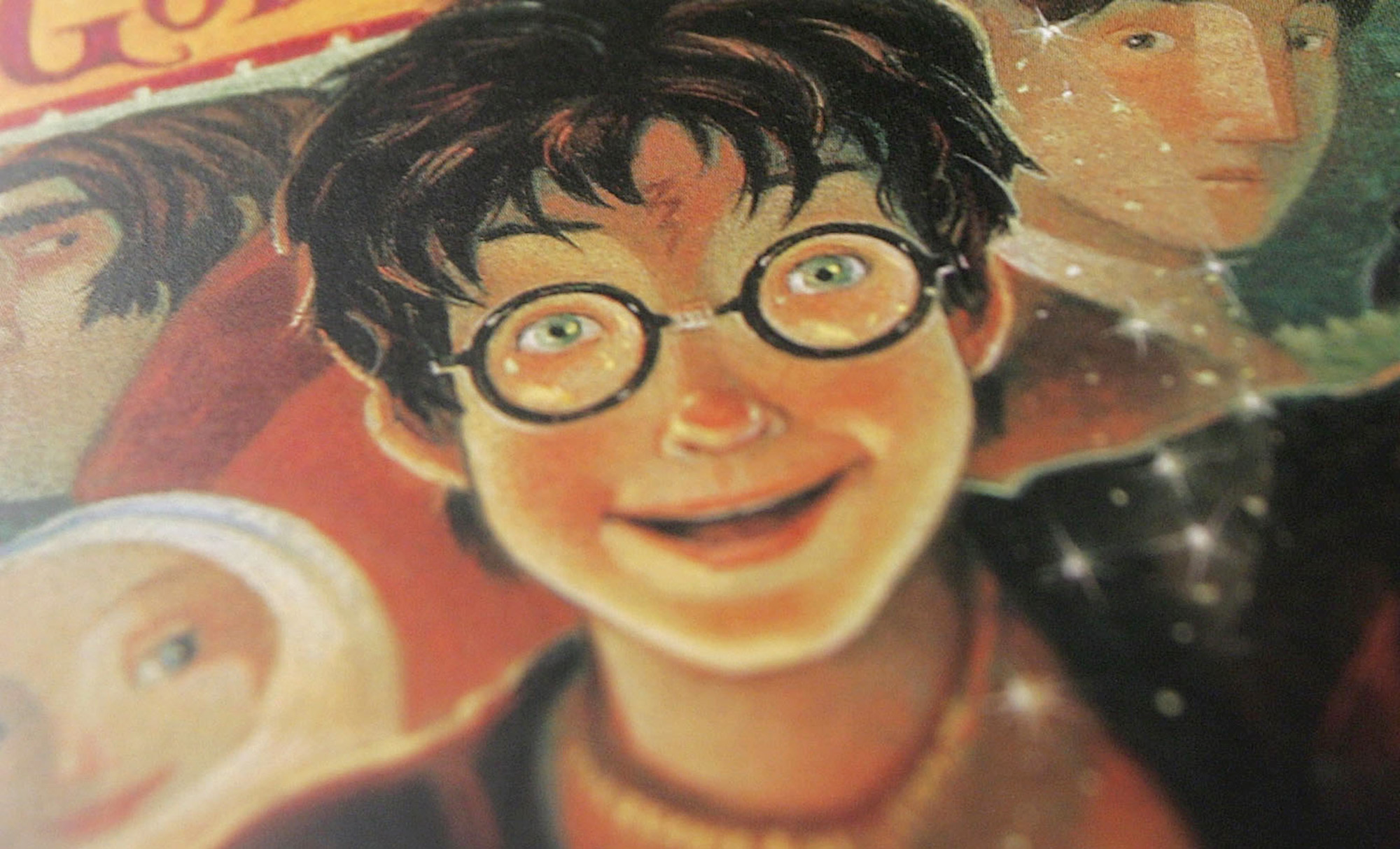 Copies of Harry Potter books&nbsp;