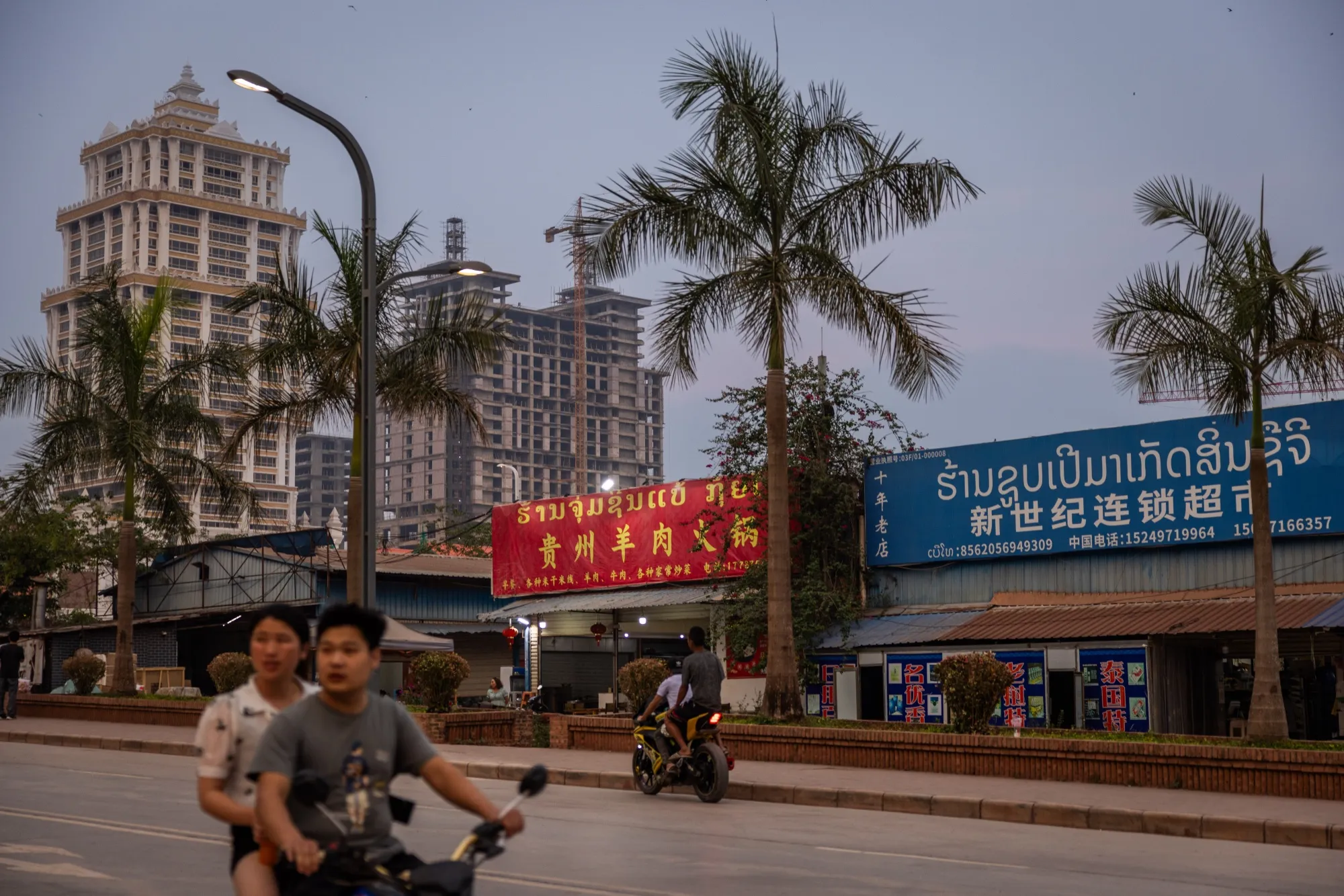 The Boten Special Economic Zone&nbsp;in Boten, Laos.&nbsp;
