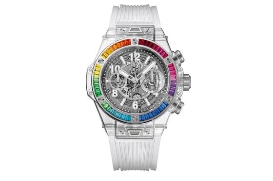 A Precious Rainbow on Your Wrist Is the Latest Flashy Trend in Watches