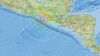 An earthquake off the coast of southern Mexico.