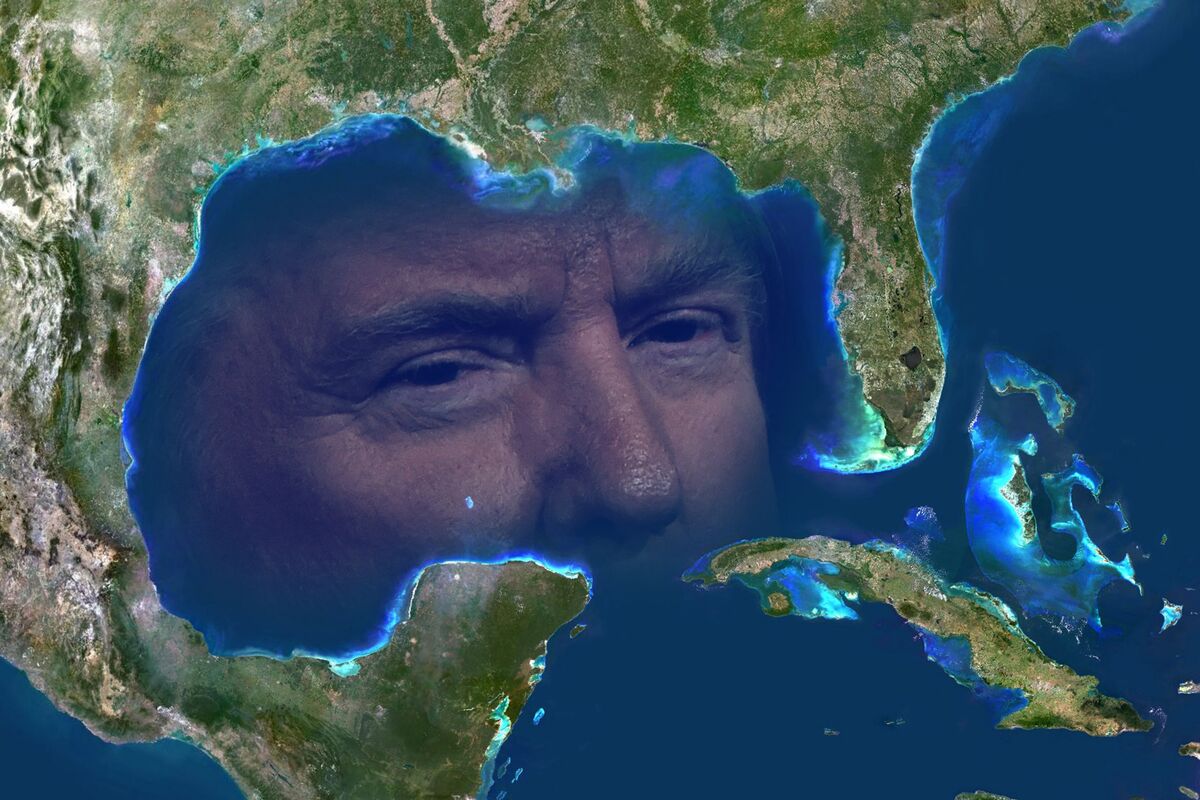 Why Trump Had Gulf of Mexico Renamed Gulf of America on US Maps Bloomberg