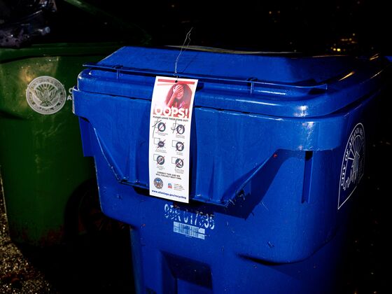 The Future of Recycling Is Sanitation Workers Rejecting Your Bin