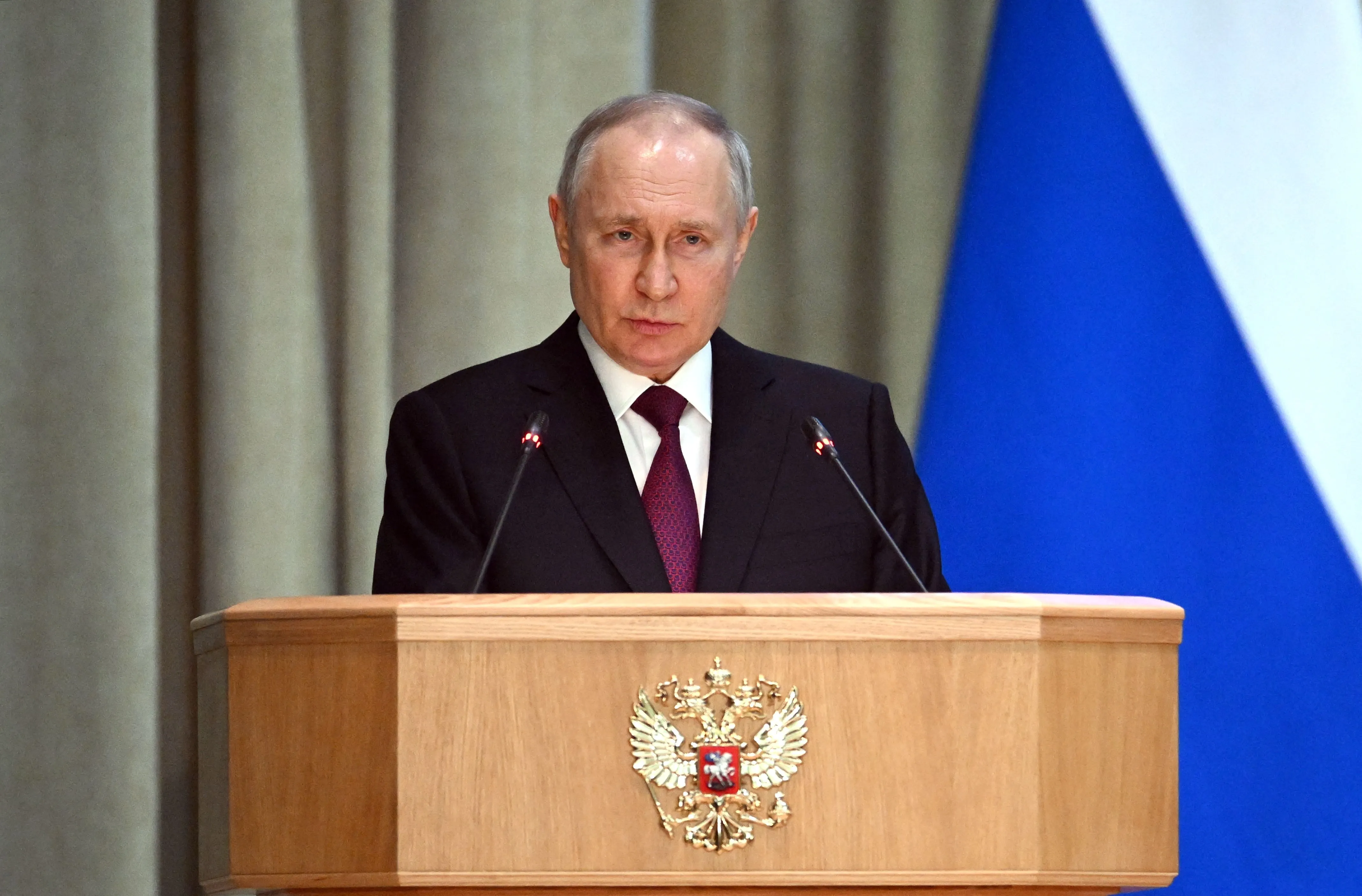 Vladimir Putin on March 15.