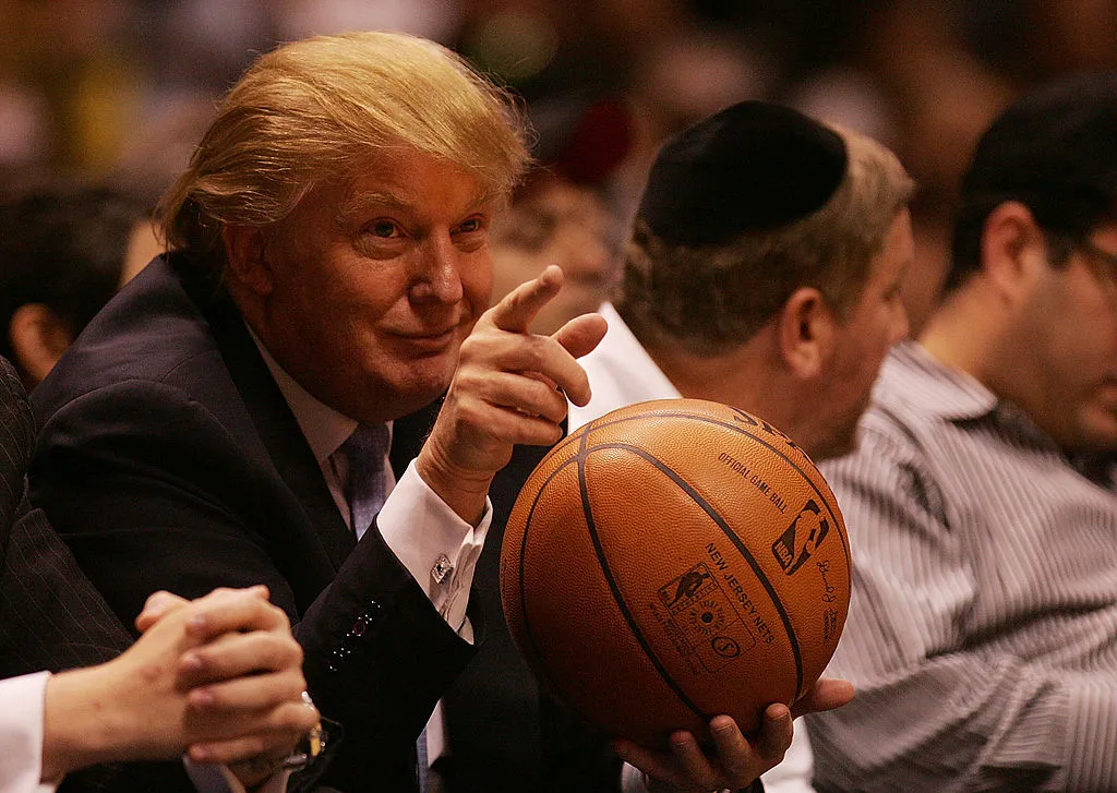 Maybe he'll give you the ball.
