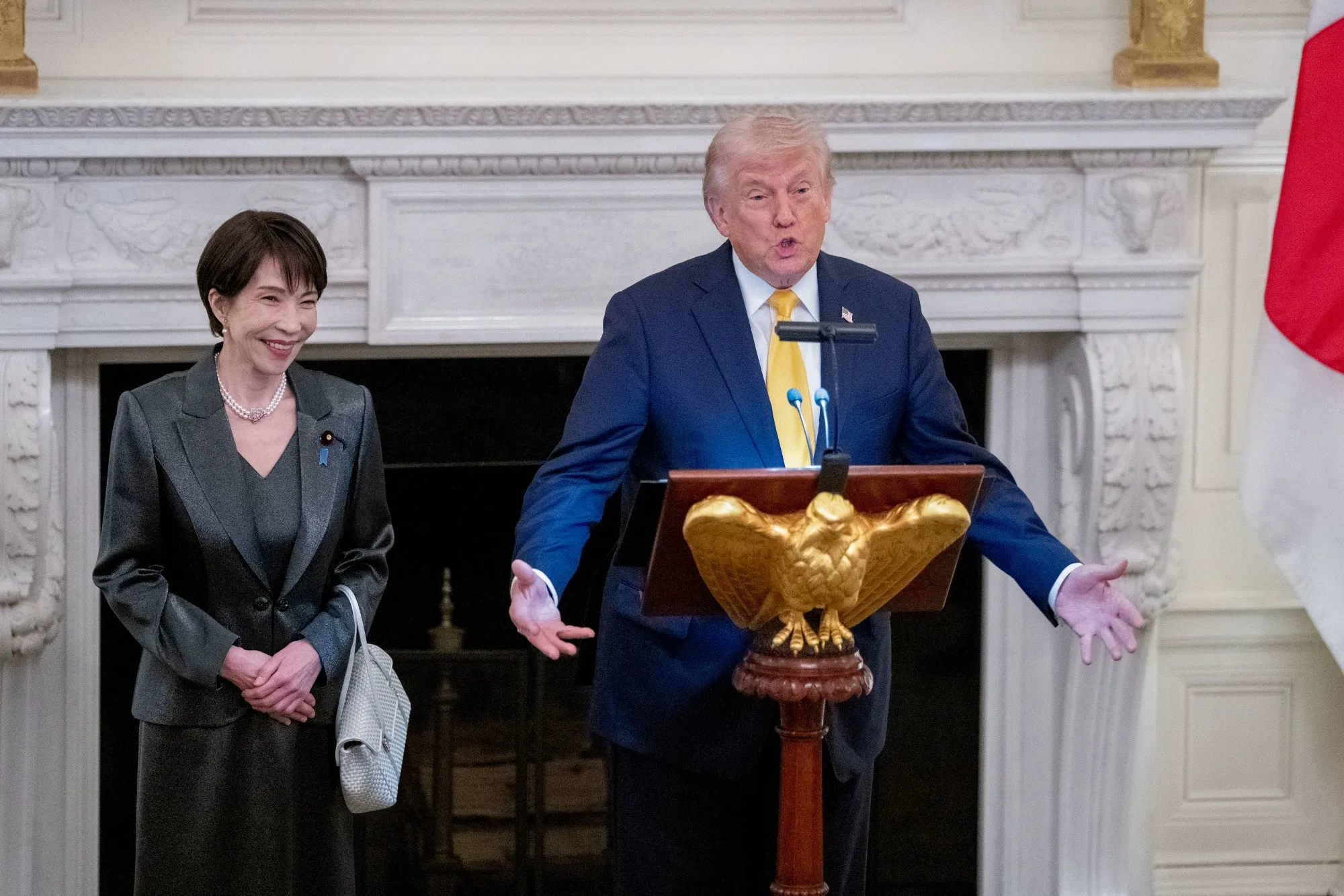 3月に行われた日米首脳会談で、高市首相とトランプ米大統領