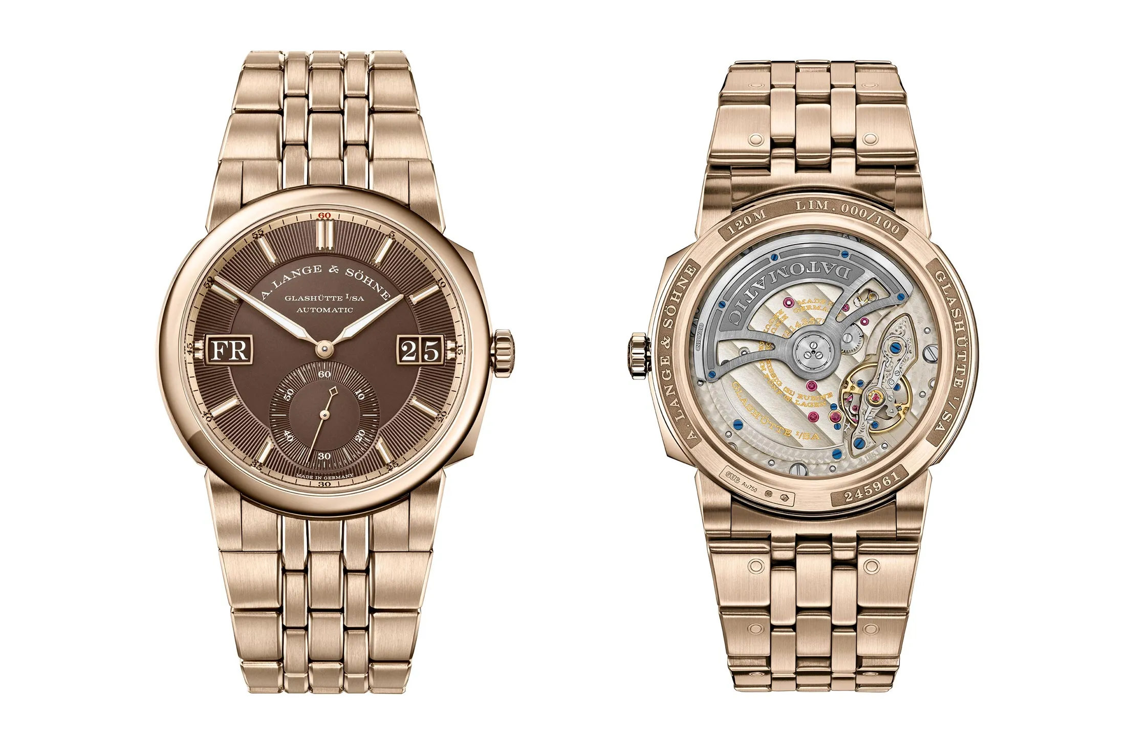 シュンスケ① A. Lange & Söhne's CEO Schmid Explains the Magic of Honeygold