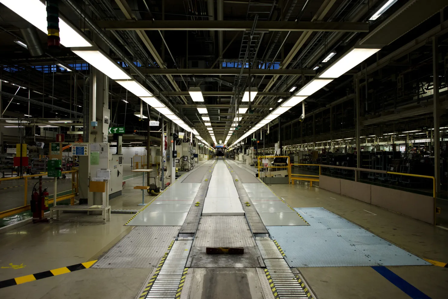 National Electric Vehicle Sweden AB in August gave notice to almost half its 670 workers at the former Saab factory in Trollhattan.