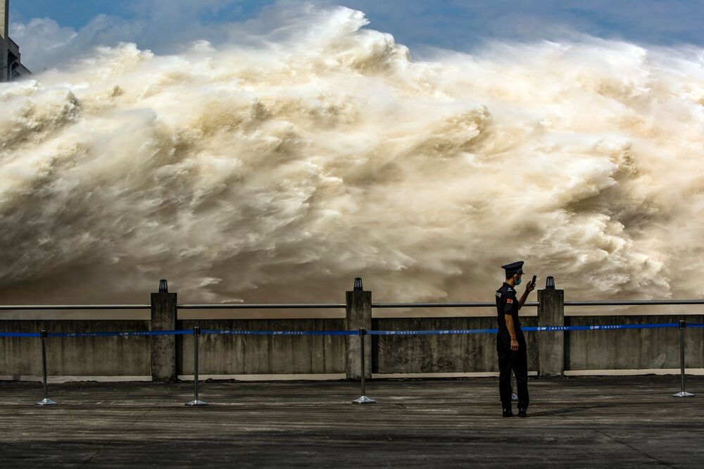 Relieving pressure on the Three Gorges Dam.