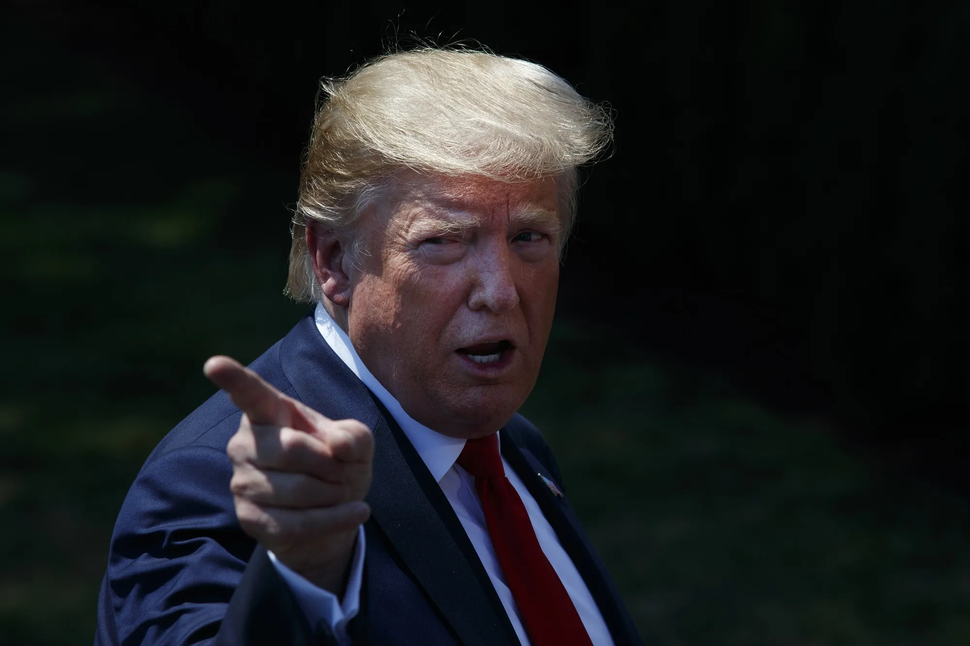 President Donald Trump on July 30.