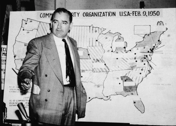 Joe McCarthy knew a thing or two about catching traitors.
