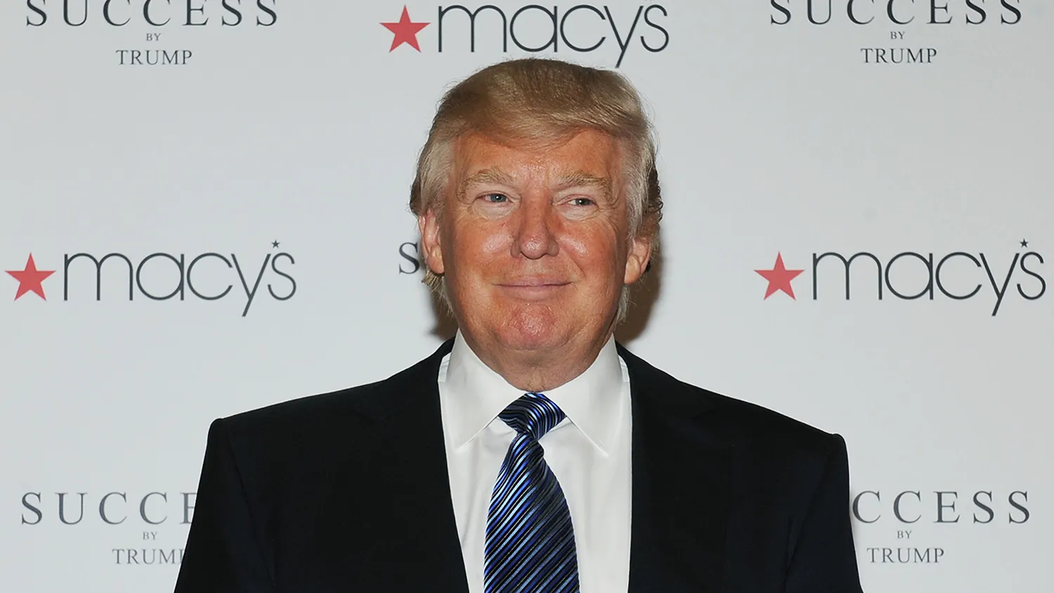 Business mogul/TV personality Donald Trump attends the Success by Trump fragrance launch at Macy's Herald Square on April 18, 2012 in New York City.
