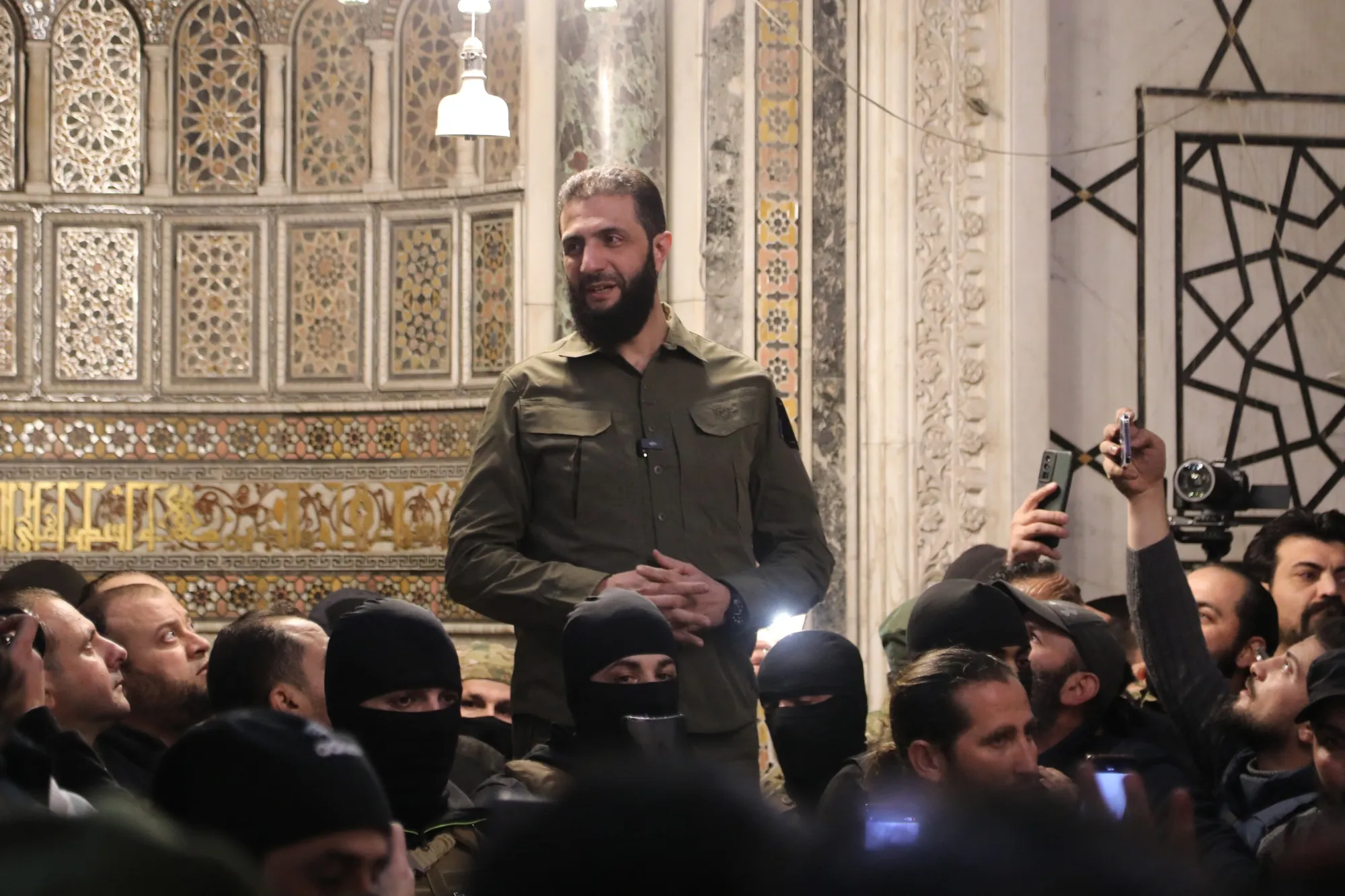 A group led by Ahmed al-Sharaa overthrew the long-standing Syrian regime of Bashar al-Assad in December.