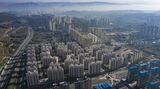 Construction in Qinghai as China Tells Bankers to Shore Up Property Market 
