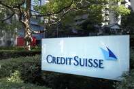 Credit Suisse Signage in Tokyo
