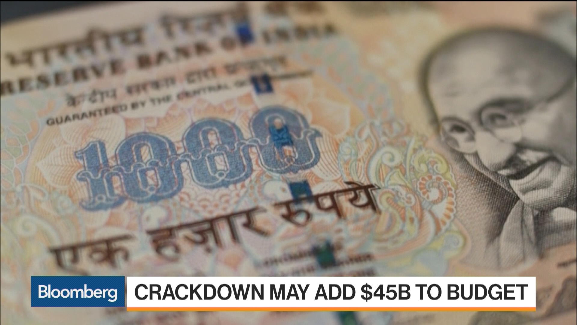 India PM Modi Abolishes 500 and 1,000 Rupee Notes to Fight Corruption -  Bloomberg