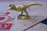 The T-Rex dinosaur, one of three new tokens that will be included in upcoming versions of the board game Monopoly.
